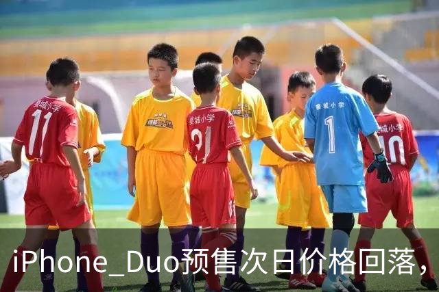 iPhone Duo预售次日价格回落，部分版本较首日缩水一半